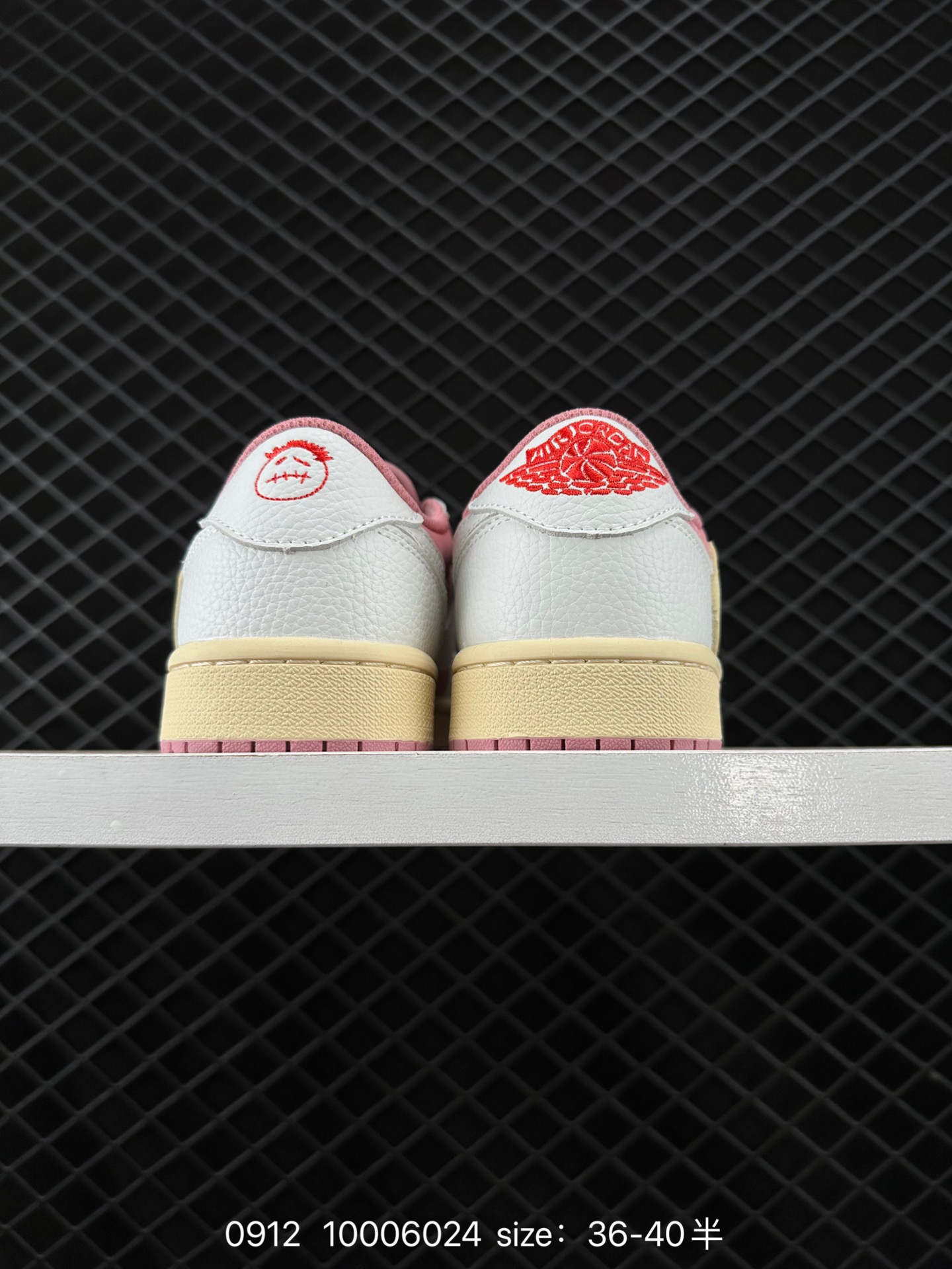 fragment design x Travis Scott x Nike Air Jordan 1 Low OG SP”Black/Green Toe“